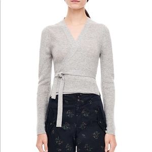 La Vie Rebecca Taylor Ballet Wrap Cardigan Size M